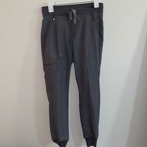 Figs XS PETITE charcoal jogger scrub pants